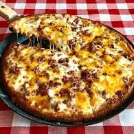 Cheeseburger Pizza.