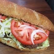 Hamburger Sub.