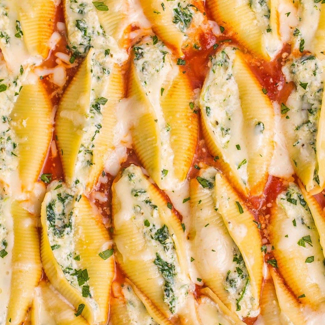 Stuffed Shells Pasta.