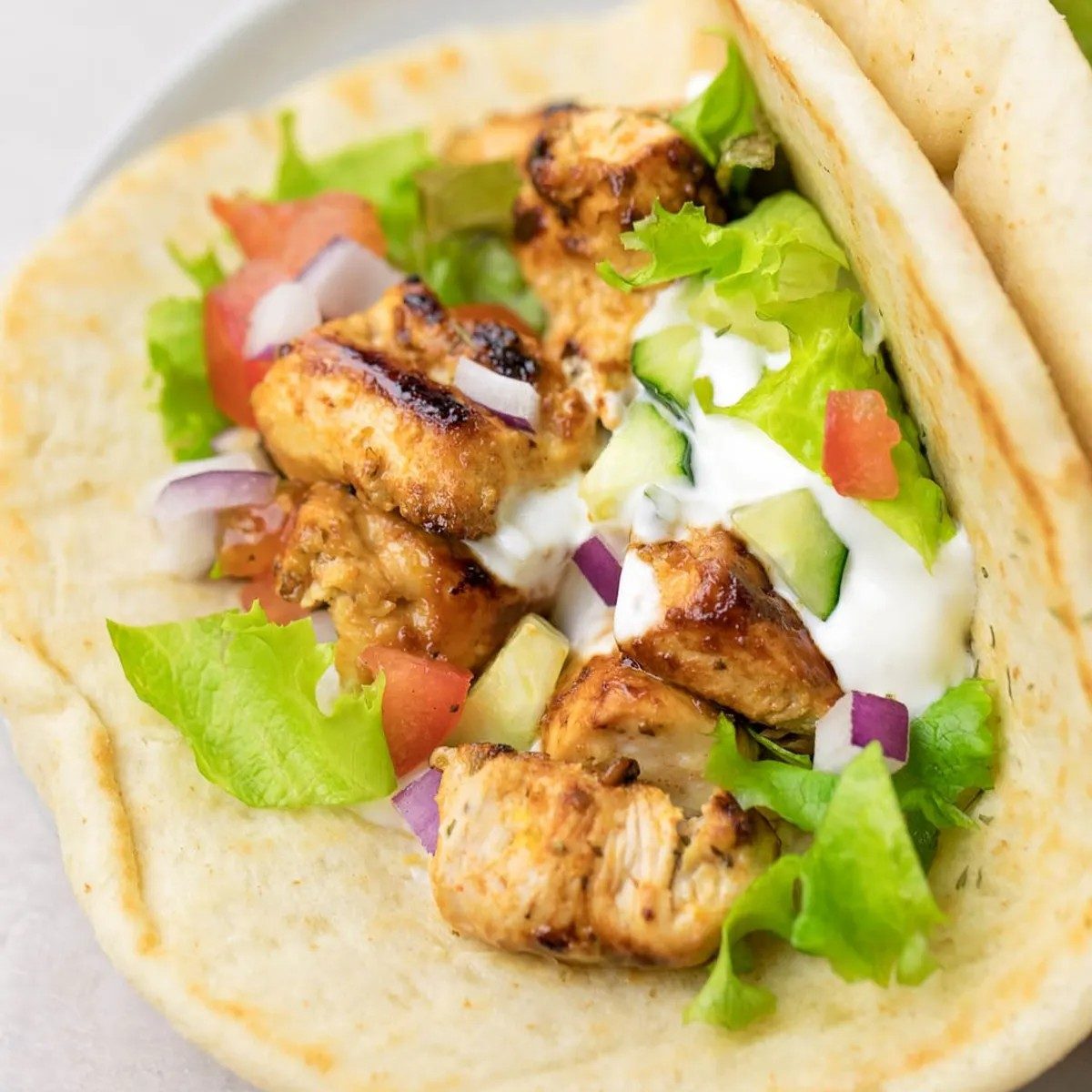 Chicken Souvlaki.