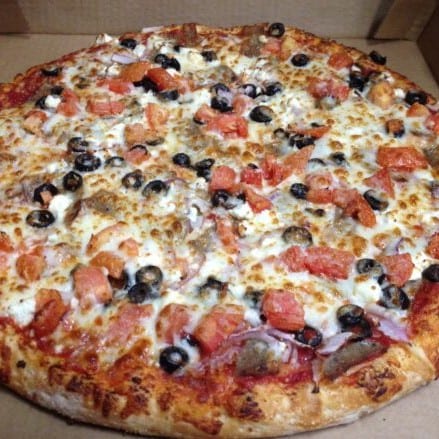 Greek Pizza.