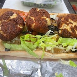 Crab Cake Sub.