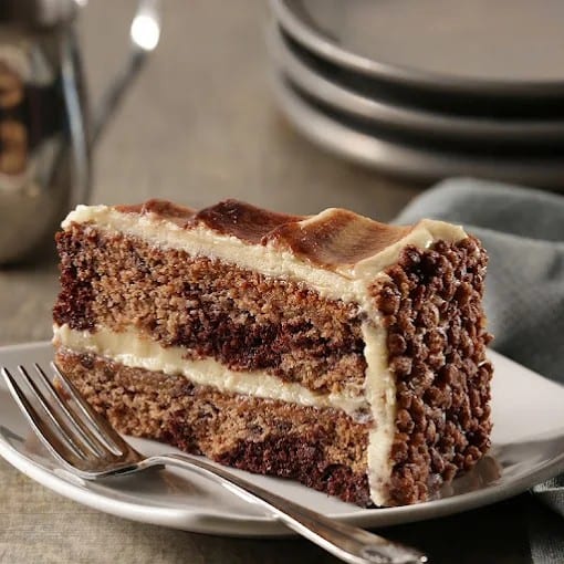Banana Chocolate Swirl Cake.