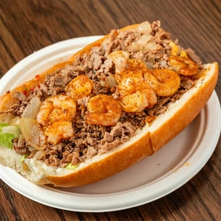 Shrimp Cheesesteak Sub