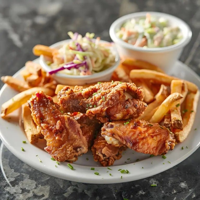 Buffalo Wings Platter.