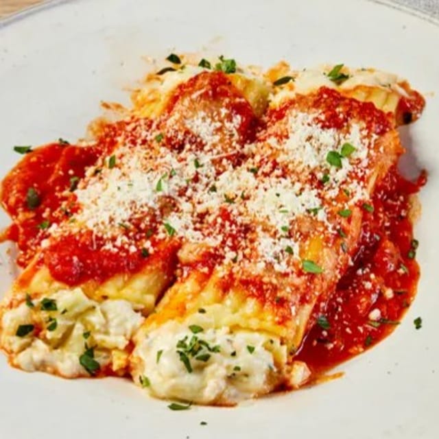 Manicotti Pasta.
