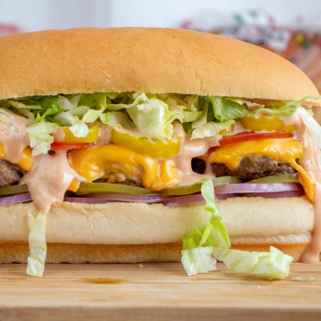 Cheeseburger Sub.