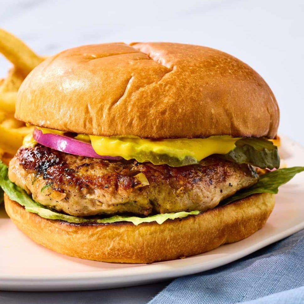 Turkey Burger Sandwich.