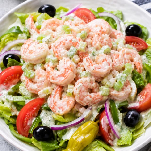 Homemade ShrimpSalad Salad.