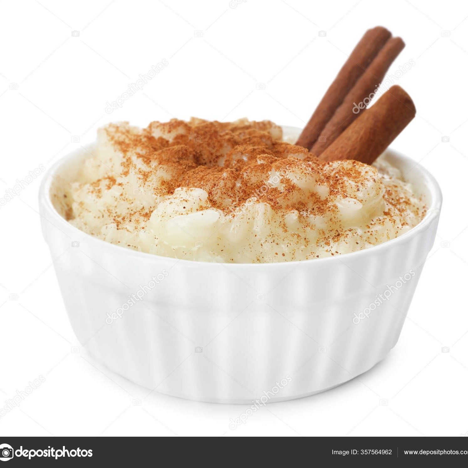 Homemade Rice Pudding.