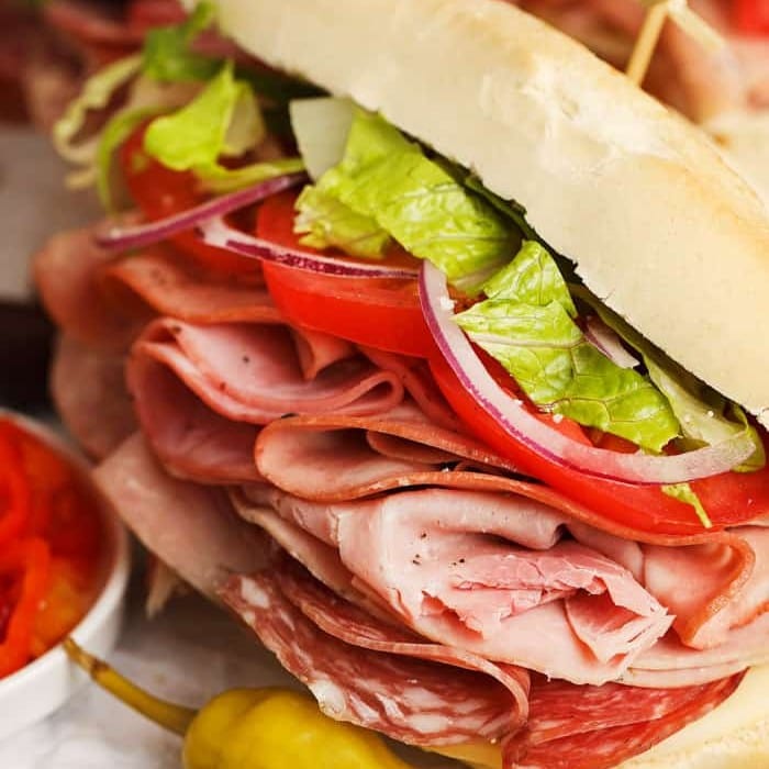 Cold Italian Sandwich.