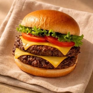 Double Cheeseburger Sandwich