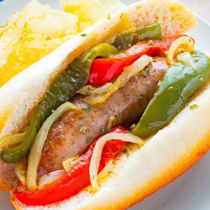 Italian Sausage Sub.