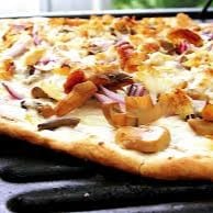 Italian Chicken White Pizza.