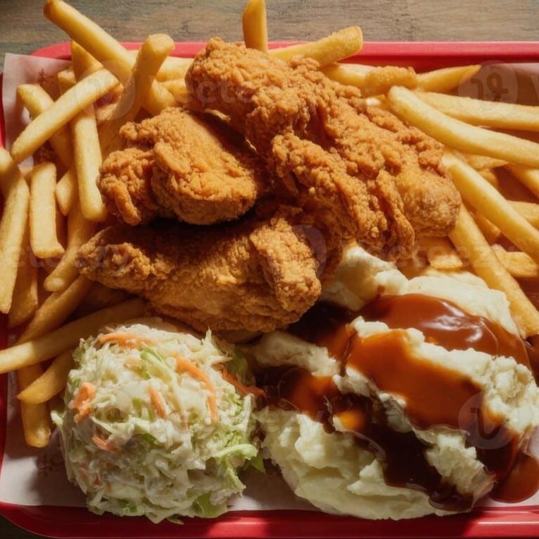 Fried Chicken Platter.