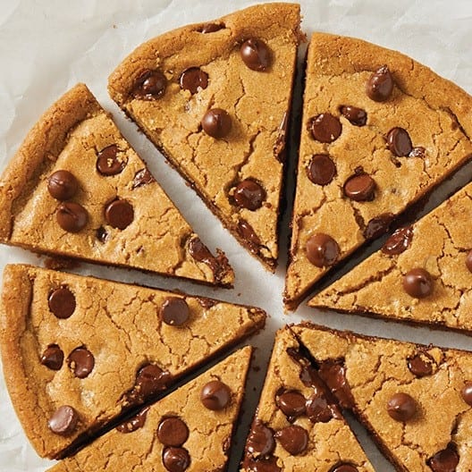 8" Chocolate Chip Pan Cookie.