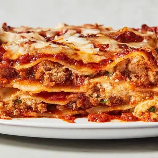 Homemade Lasagna Pasta.