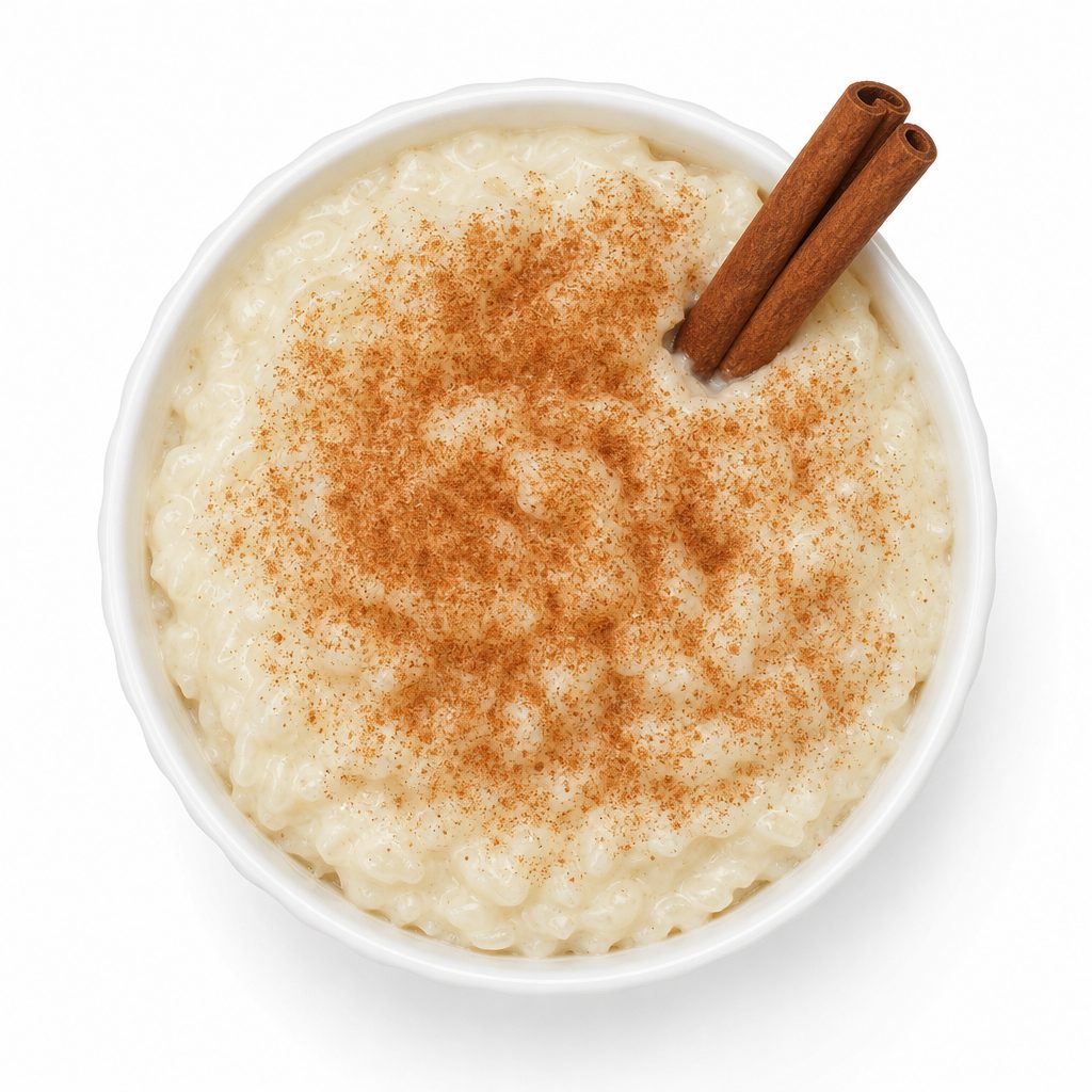Homemade Rice Pudding.