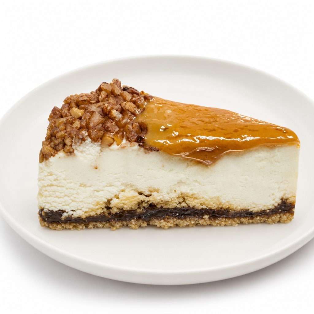 Turtle Cheesecake.