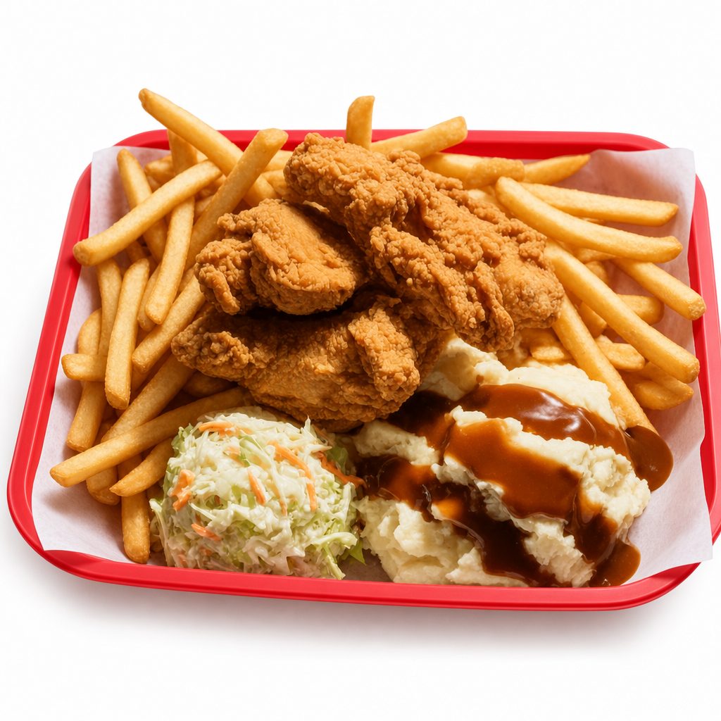 Fried Chicken Platter.