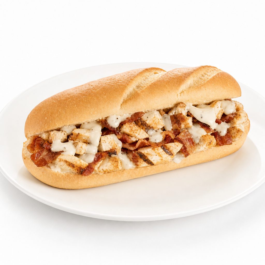 Chicken Bacon Ranch Sub.