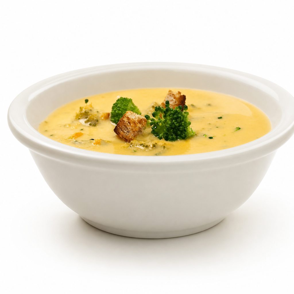 Cream of Broccoli Soup.