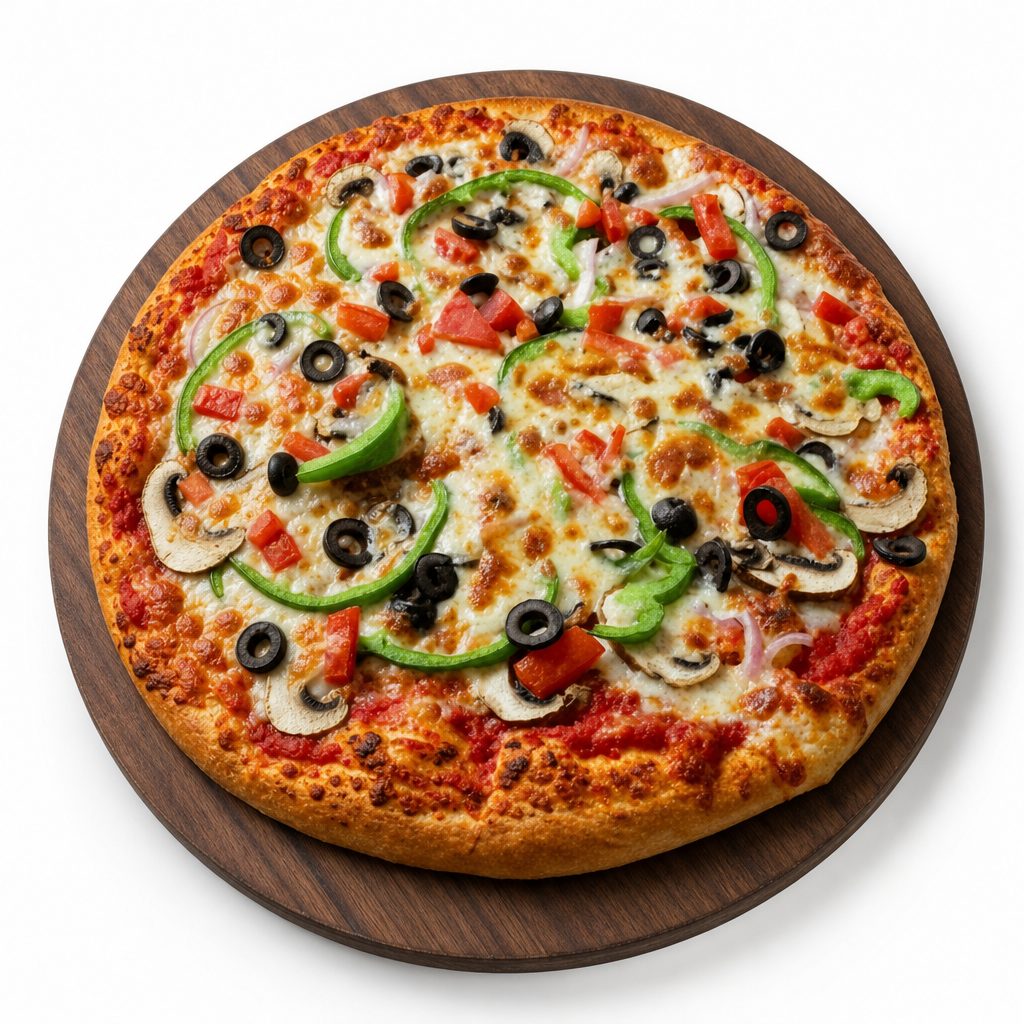 Vegetarian Pizza.