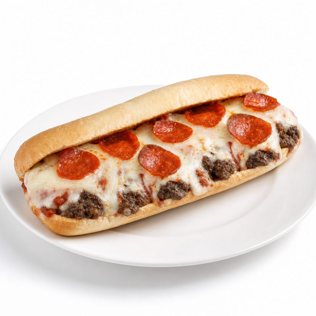Pizza Burger Sub.