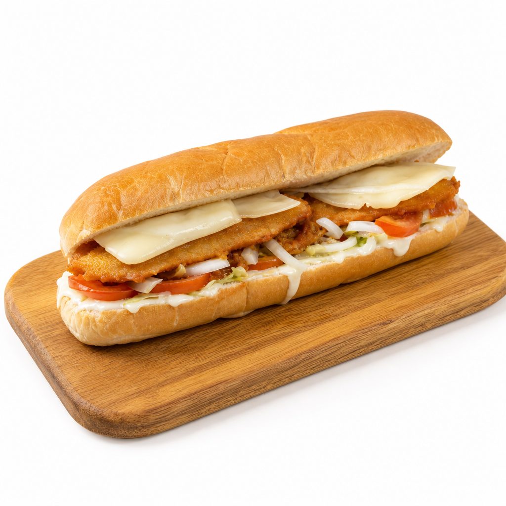 Cheese Fish Sub.
