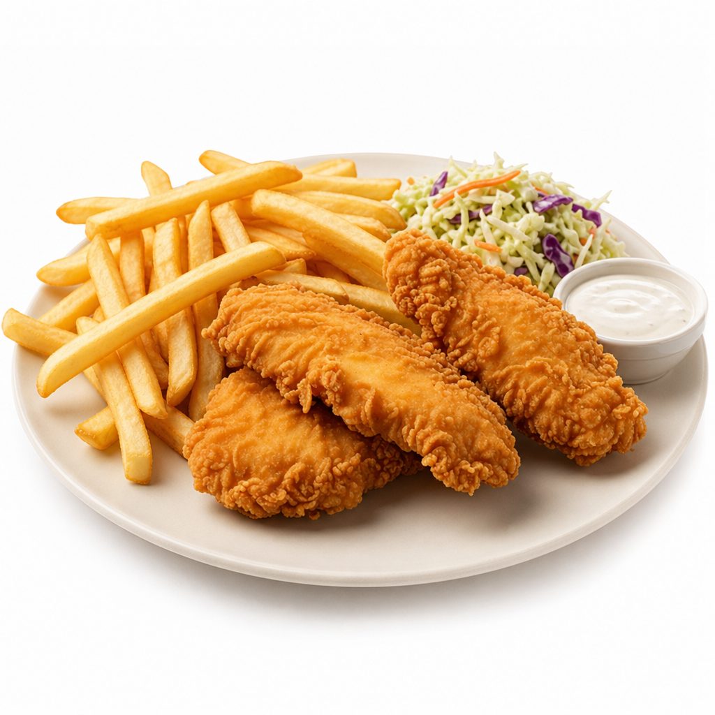 Chicken Tender Platter.