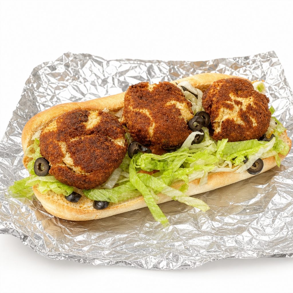 Crab Cake Sub.