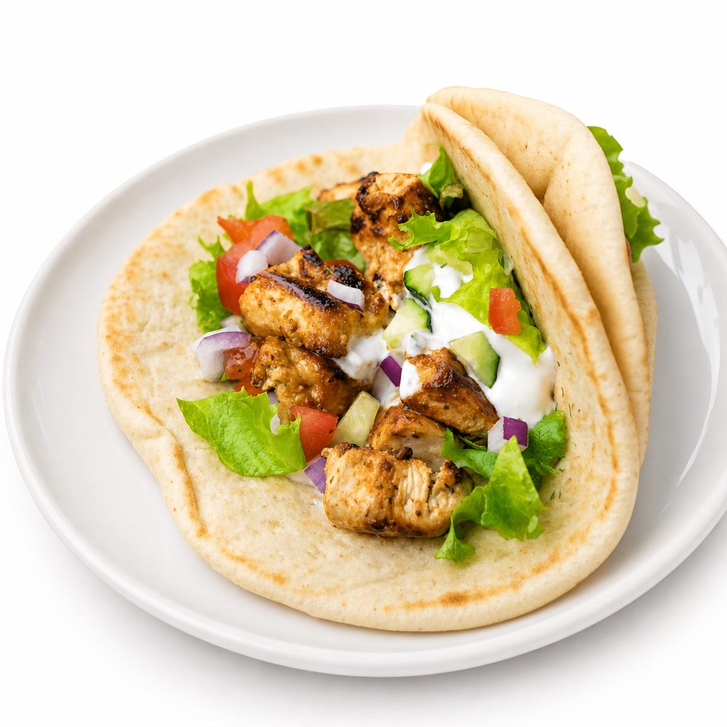 Chicken Souvlaki.