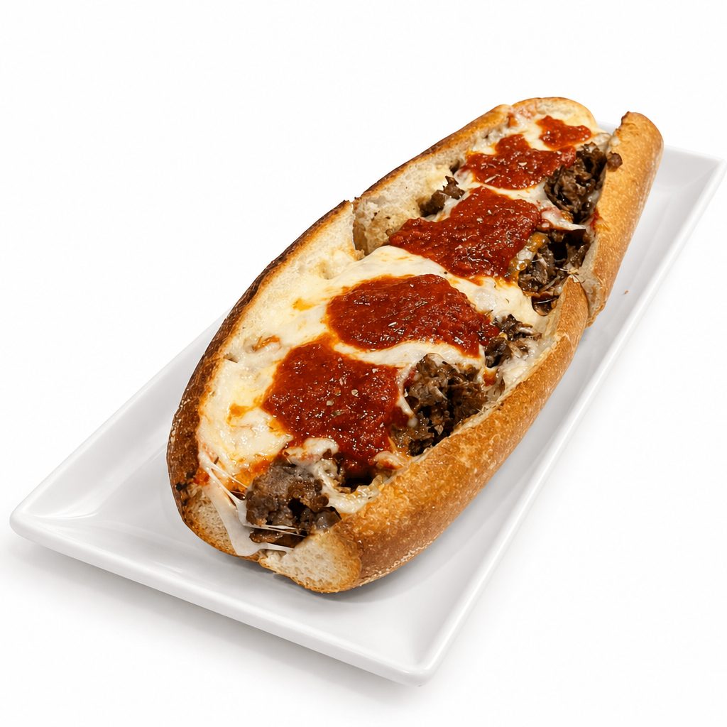 Pizza Steak Sub.