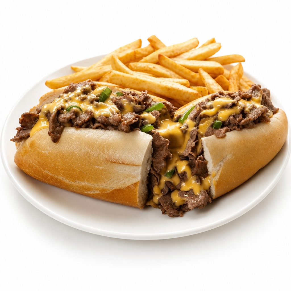 Philadelphia Cheesesteak Sub.
