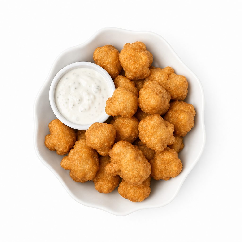 Breaded Mushrooms.