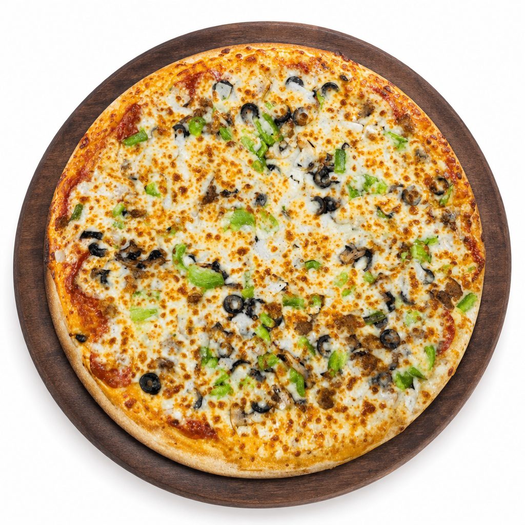 Supreme (Full House) Pizza.