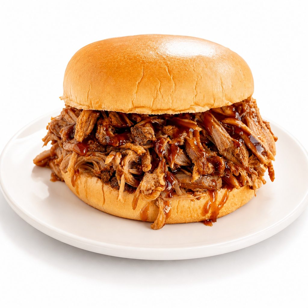 Pulled Pork Sandwich.