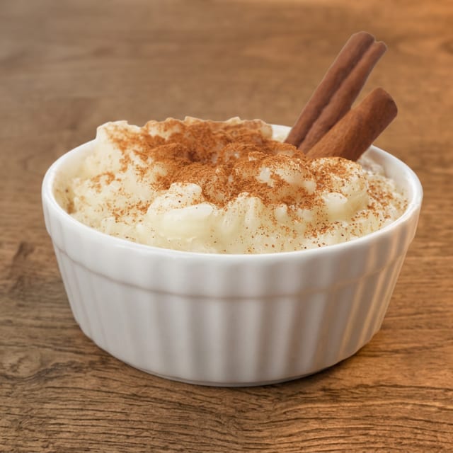 Homemade Rice Pudding.