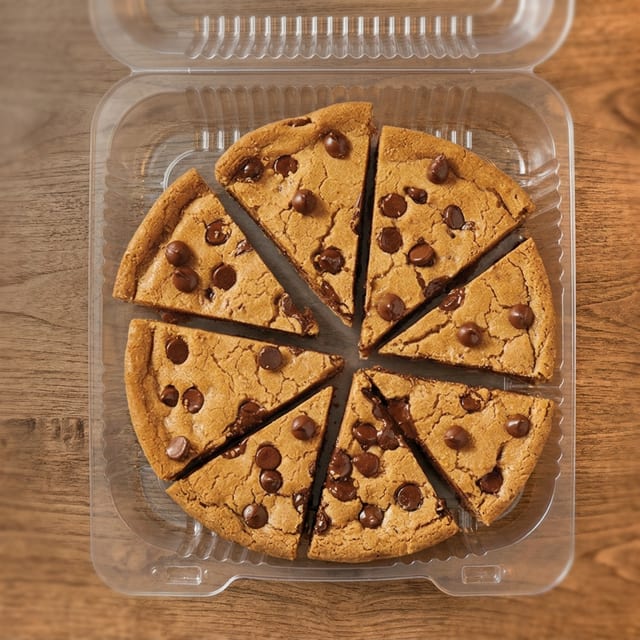 8" Chocolate Chip Pan Cookie.