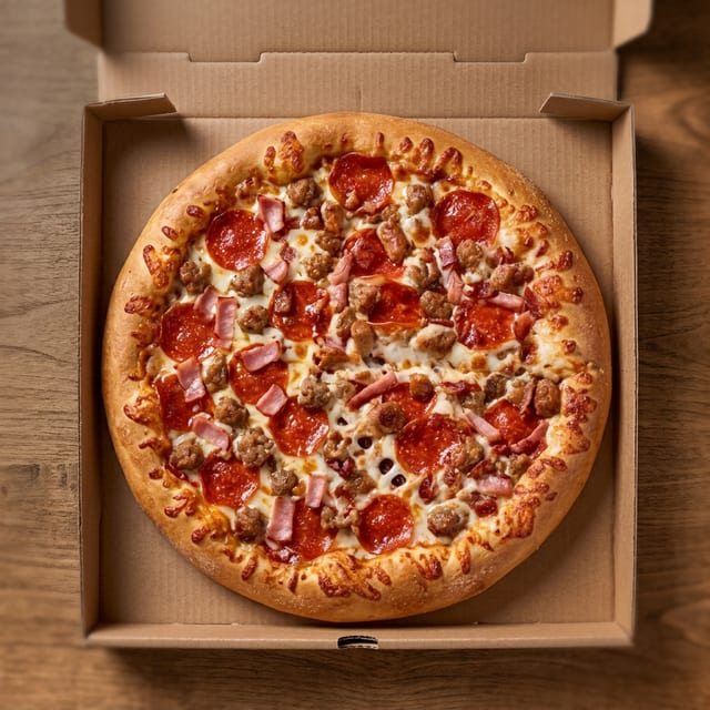 Meat Lovers Pizza.