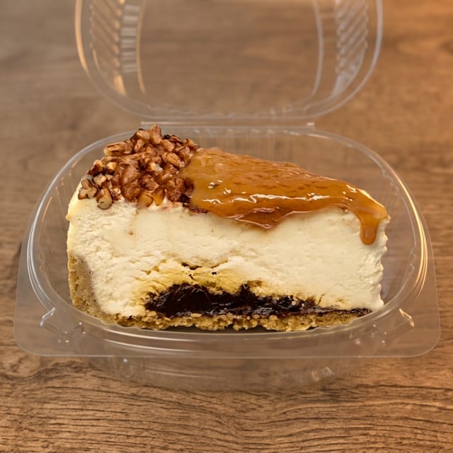 Turtle Cheesecake.