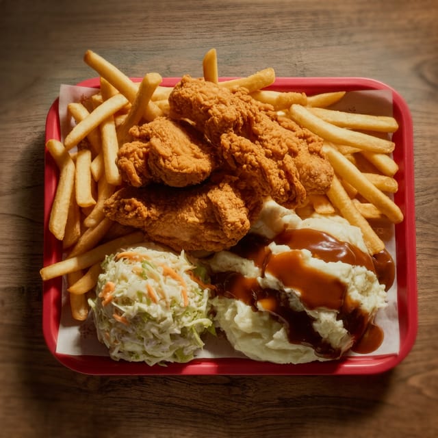 Fried Chicken Platter.