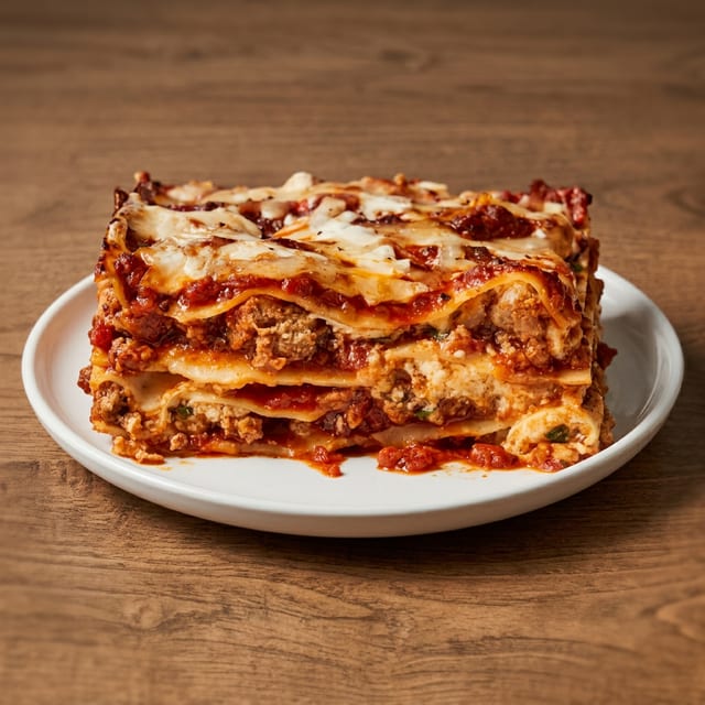 Homemade Lasagna Pasta.