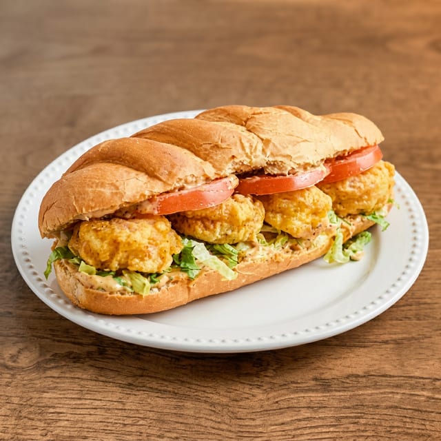 Fried Shrimp Sub.