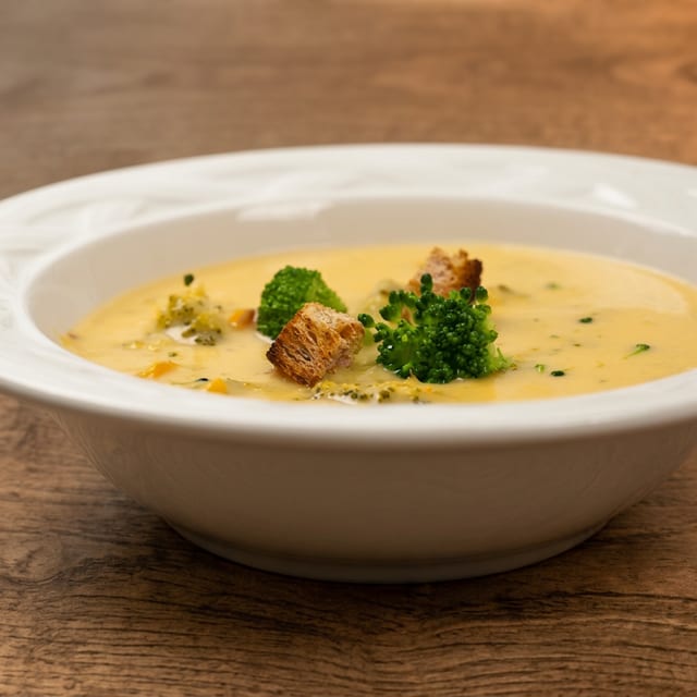 Cream of Broccoli Soup.