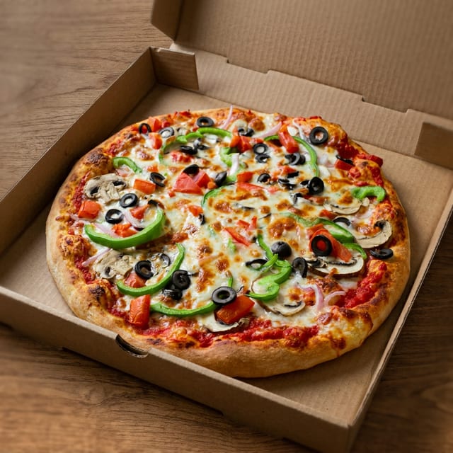 Vegetarian Pizza.