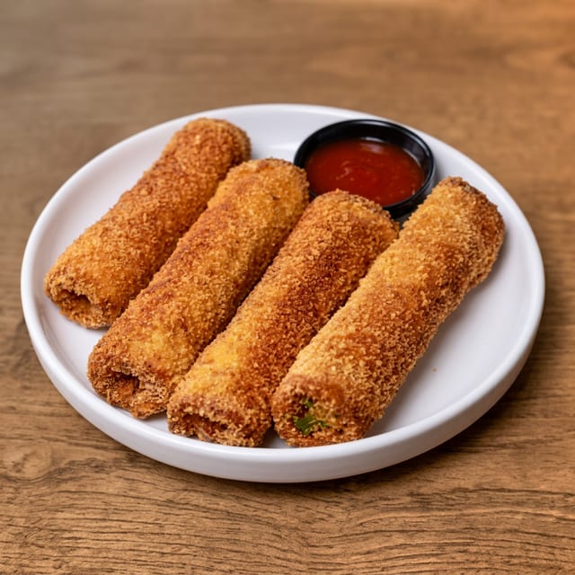 Spicy Chicken Roll or Tuna Roll.