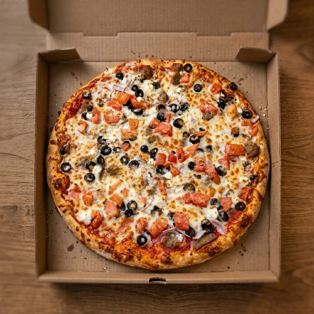 Greek Pizza.
