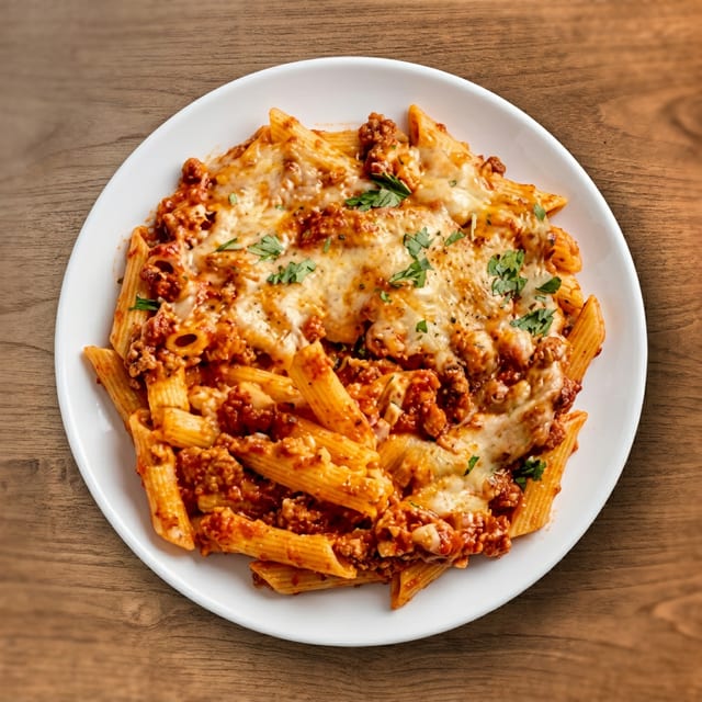 Baked Ziti Pasta.