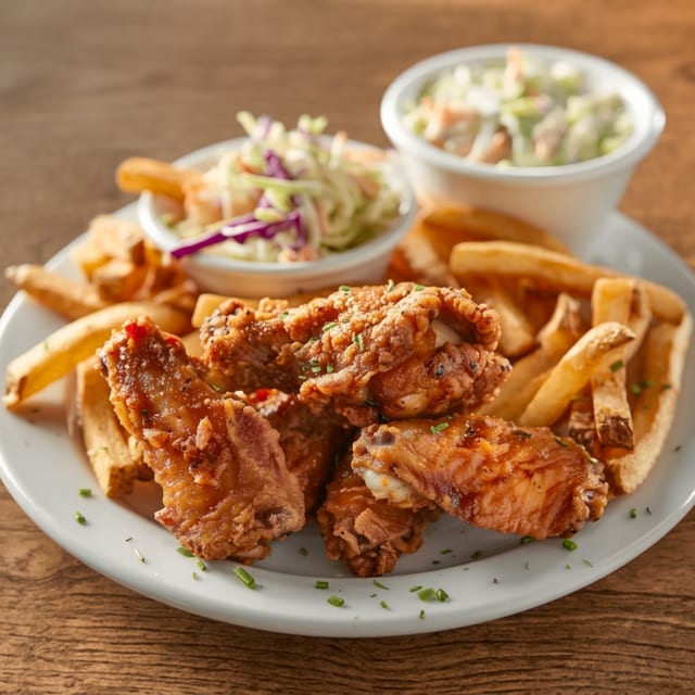 Buffalo Wings Platter.